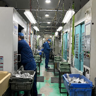 キレイな工場内