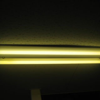 LED照明に交換(交換前)