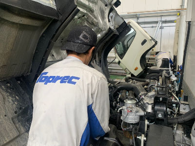 摂津市 冷凍車の整備士 株式会社清水冷熱