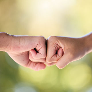 チームワーク抜群