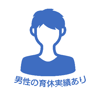 男性の育児休業取得実績あり