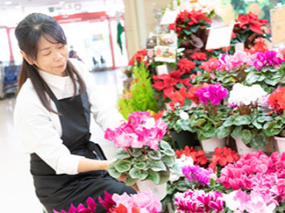 西宮市 フラワーショップでの接客 販売 花市場京屋 イズミヤ西宮ガーデンズ店